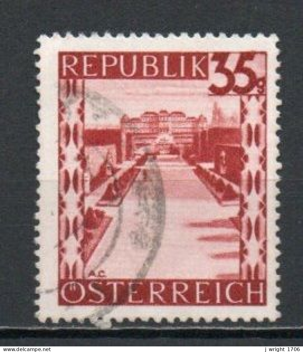 Austria, 1946, Landscapes/Belvedere, 35g, USED - Oblitérés