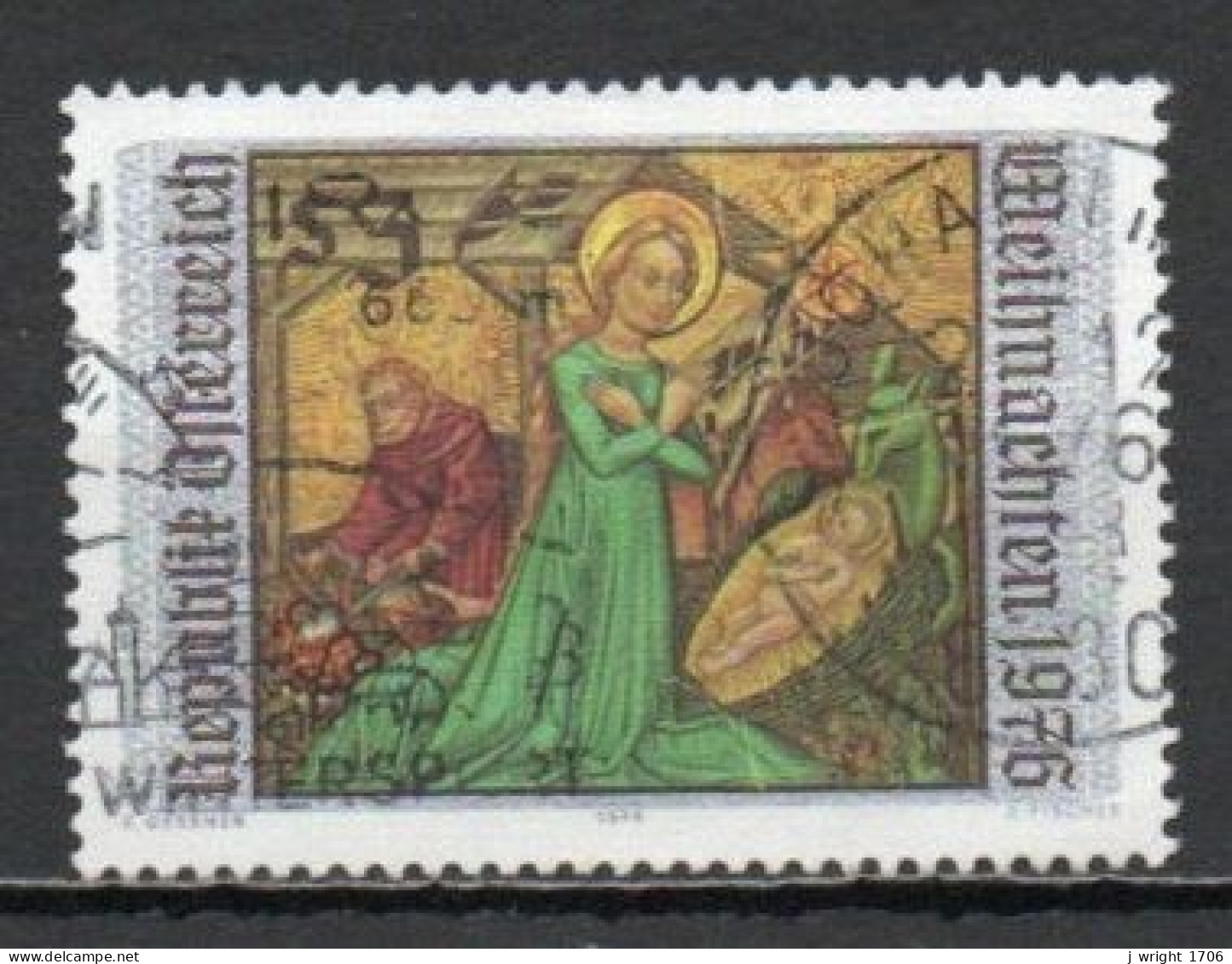 Austria, 1976, Christmas, 3s, USED - Oblitérés