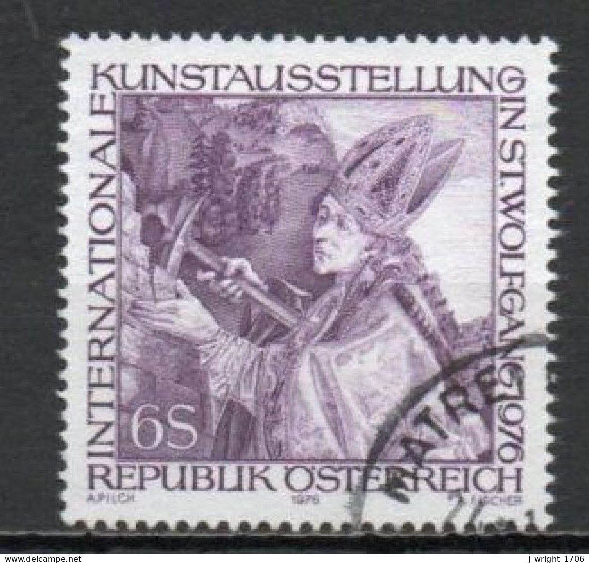 Austria, 1976, St. Wolfgang International Art Exhib, 6s, USED - Oblitérés