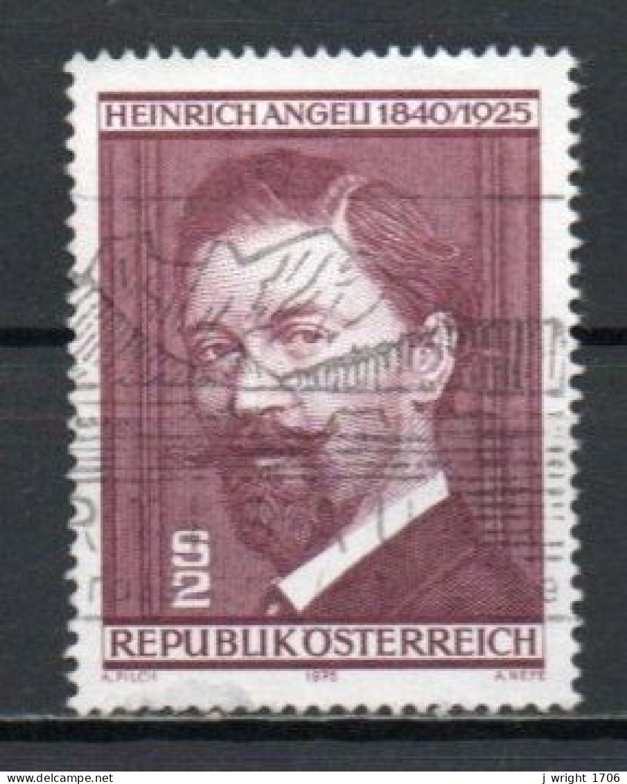 Austria, 1975, Heinrich Angeli, 2s, USED - Oblitérés