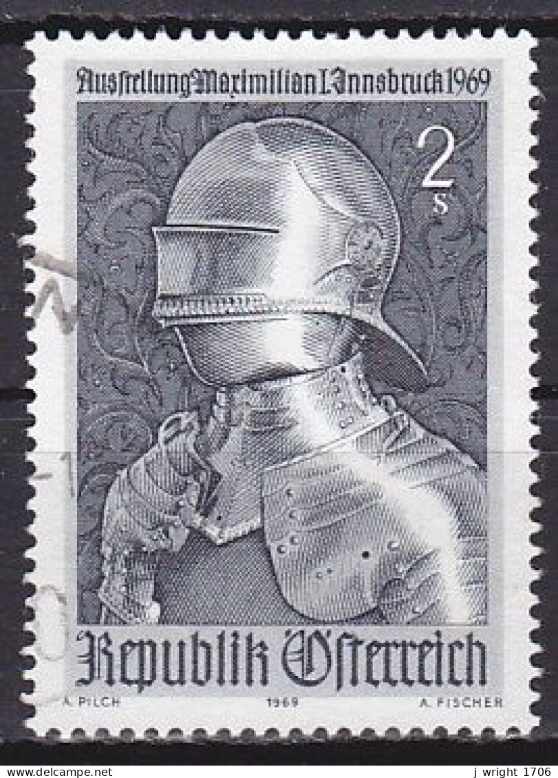 Austria, 1969, Emperor Maximilian I Exhib, 2.20s, USED - Oblitérés