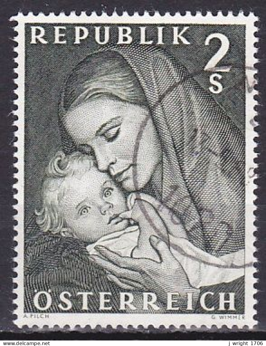 Austria, 1968, Mother's Day, 2s, USED - Oblitérés