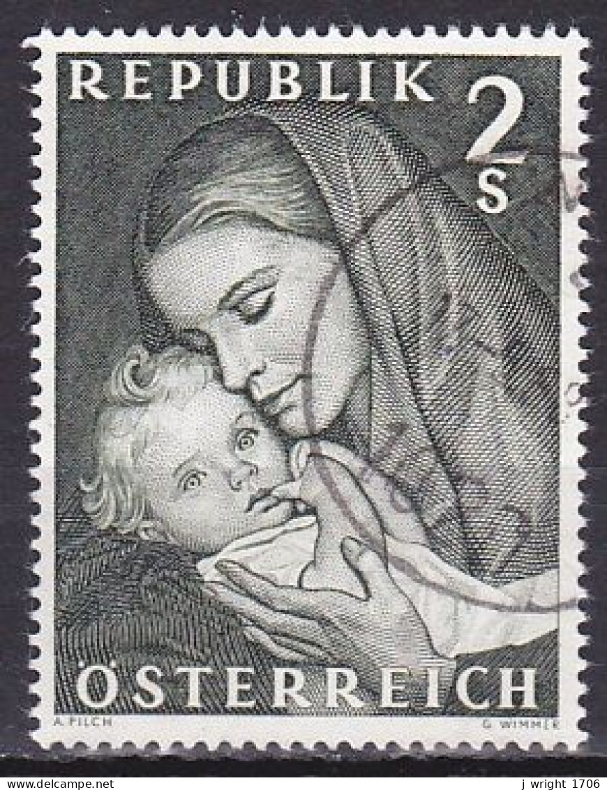 Austria, 1968, Mother's Day, 2s, USED - Gebruikt