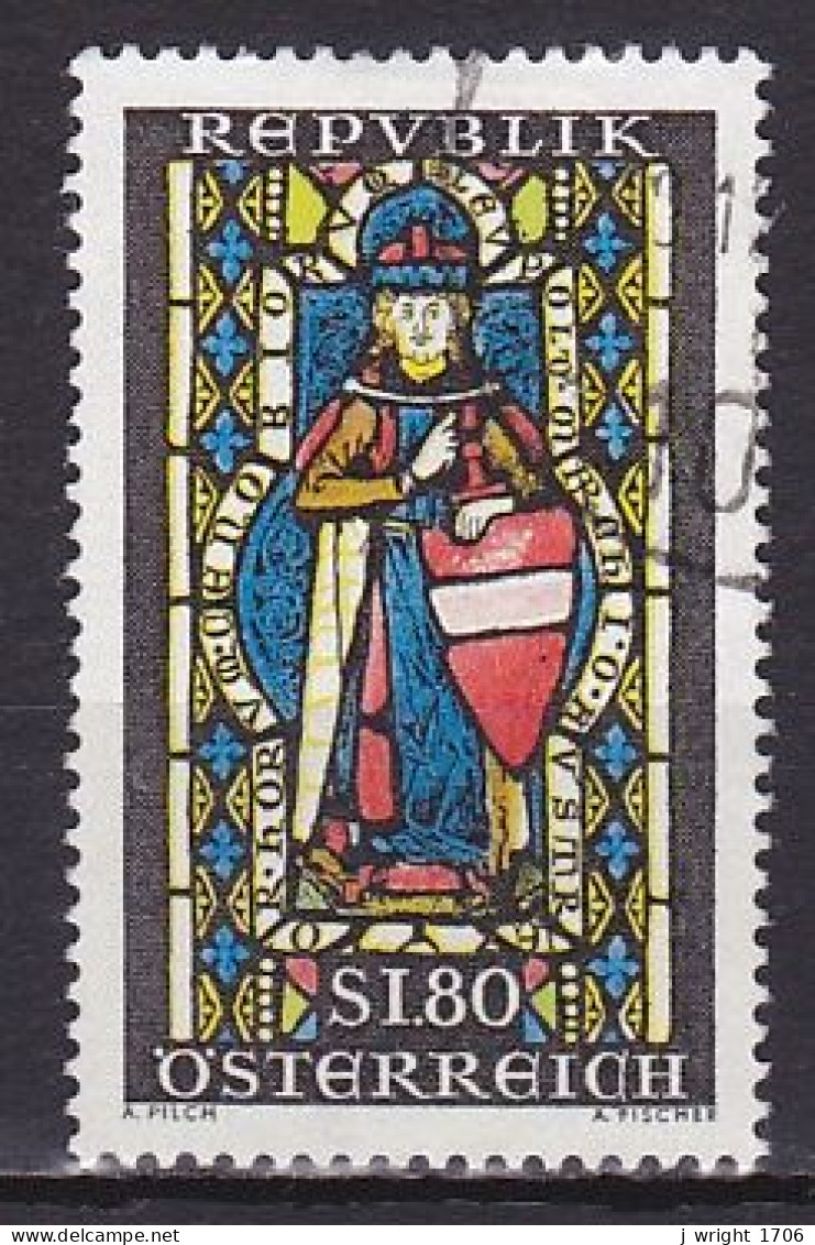 Austria, 1967, St. Margrave Leopold, 1.80s, USED - Used Stamps