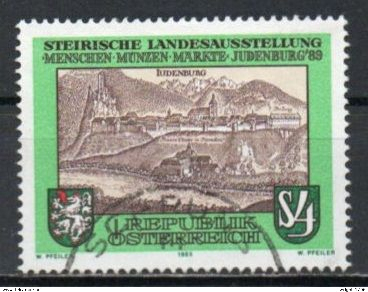 Austria, 1989, Styrian Provincial Exhib, 4s, USED - Gebraucht