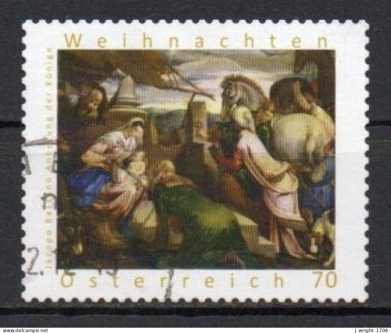 Austria, 2012, Christmas, 70c, USED - Usados