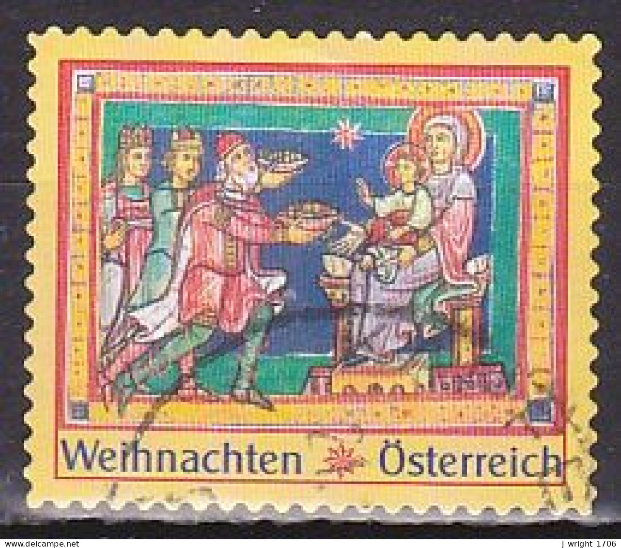 Austria, 2010, Christmas, 55c, USED - Oblitérés