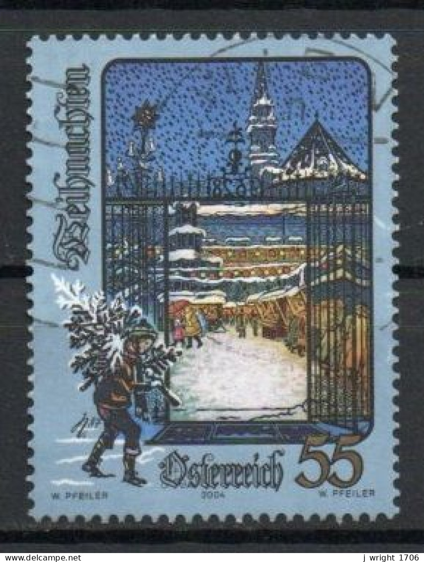 Austria, 2004, Christmas, 55c, USED - Used Stamps