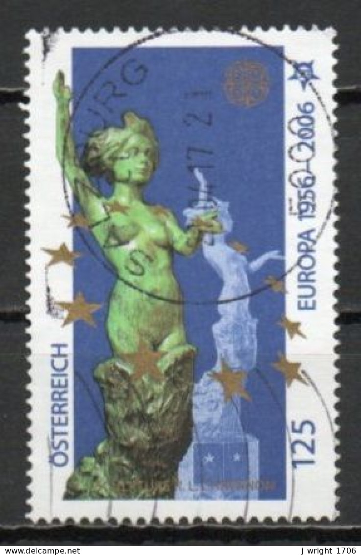 Austria, 2006, Europa CEPT 50th Anniv, 125c, USED - Oblitérés