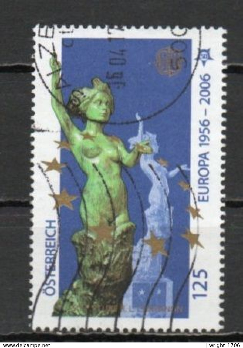 Austria, 2006, Europa CEPT 50th Anniv, 125c, USED - Used Stamps