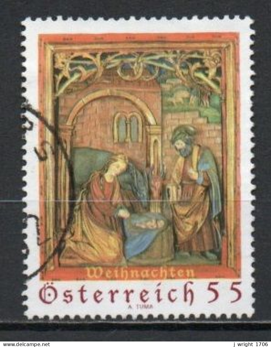 Austria, 2007, Christmas, 55c, USED - Used Stamps