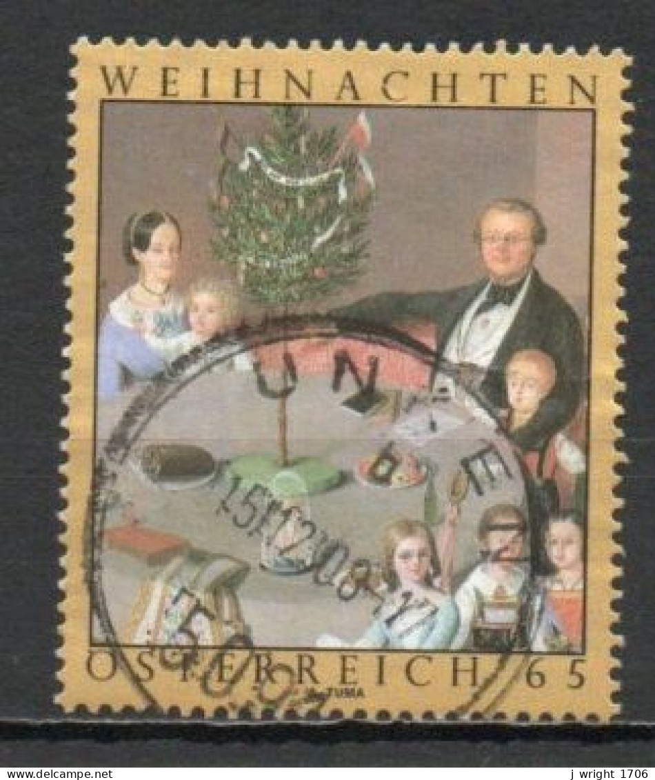 Austria, 2008, Christmas, 65c, USED - Used Stamps