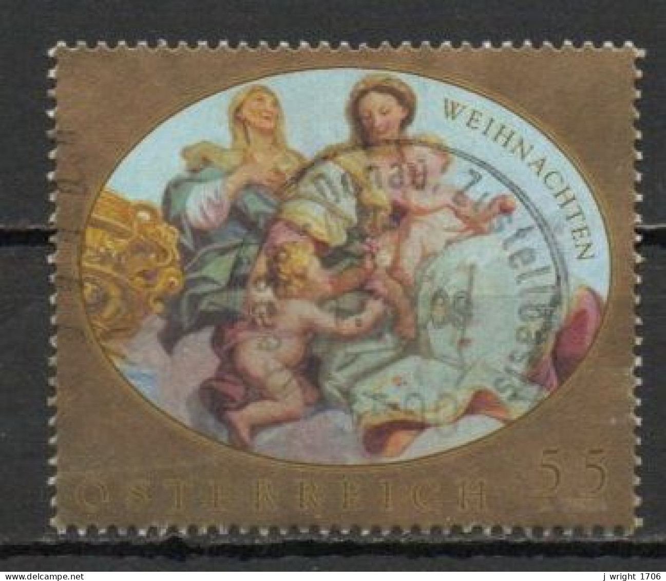Austria, 2009, Christmas, 55c, USED - Used Stamps