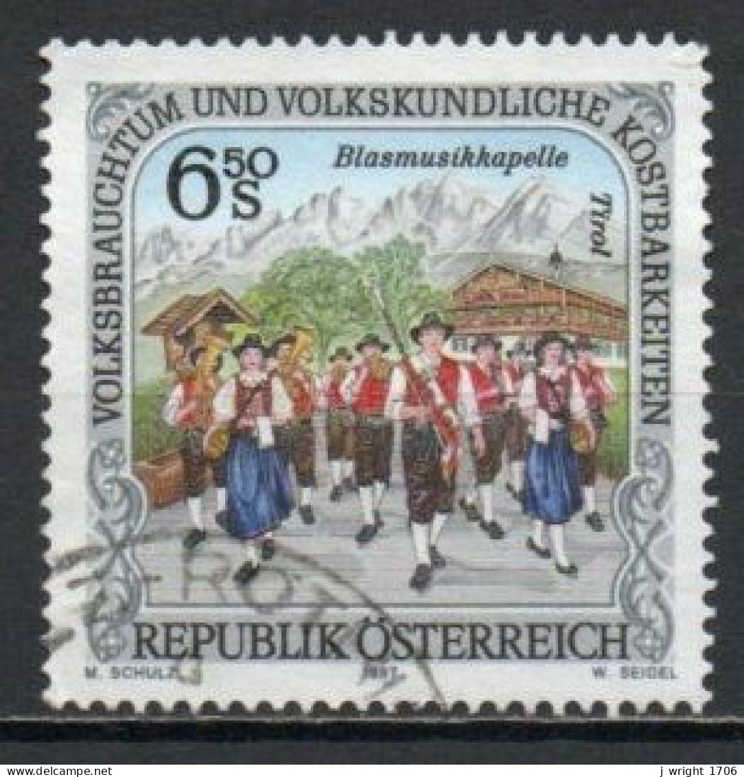 Austria, 1997, Folk Festivals/Brass Music, 6.50s, USED - Gebruikt