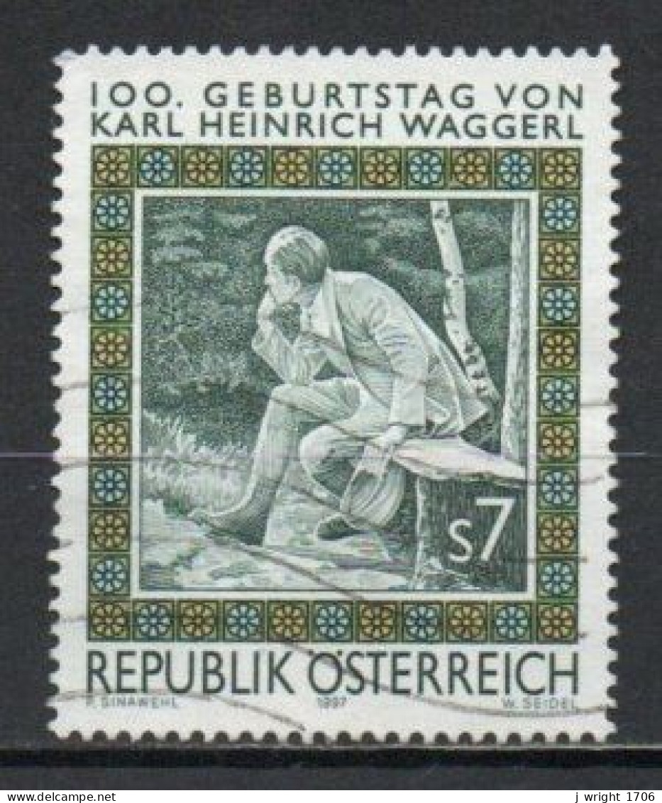 Austria, 1997, Karl  Heinrich Waggerl, 7s, USED - Used Stamps