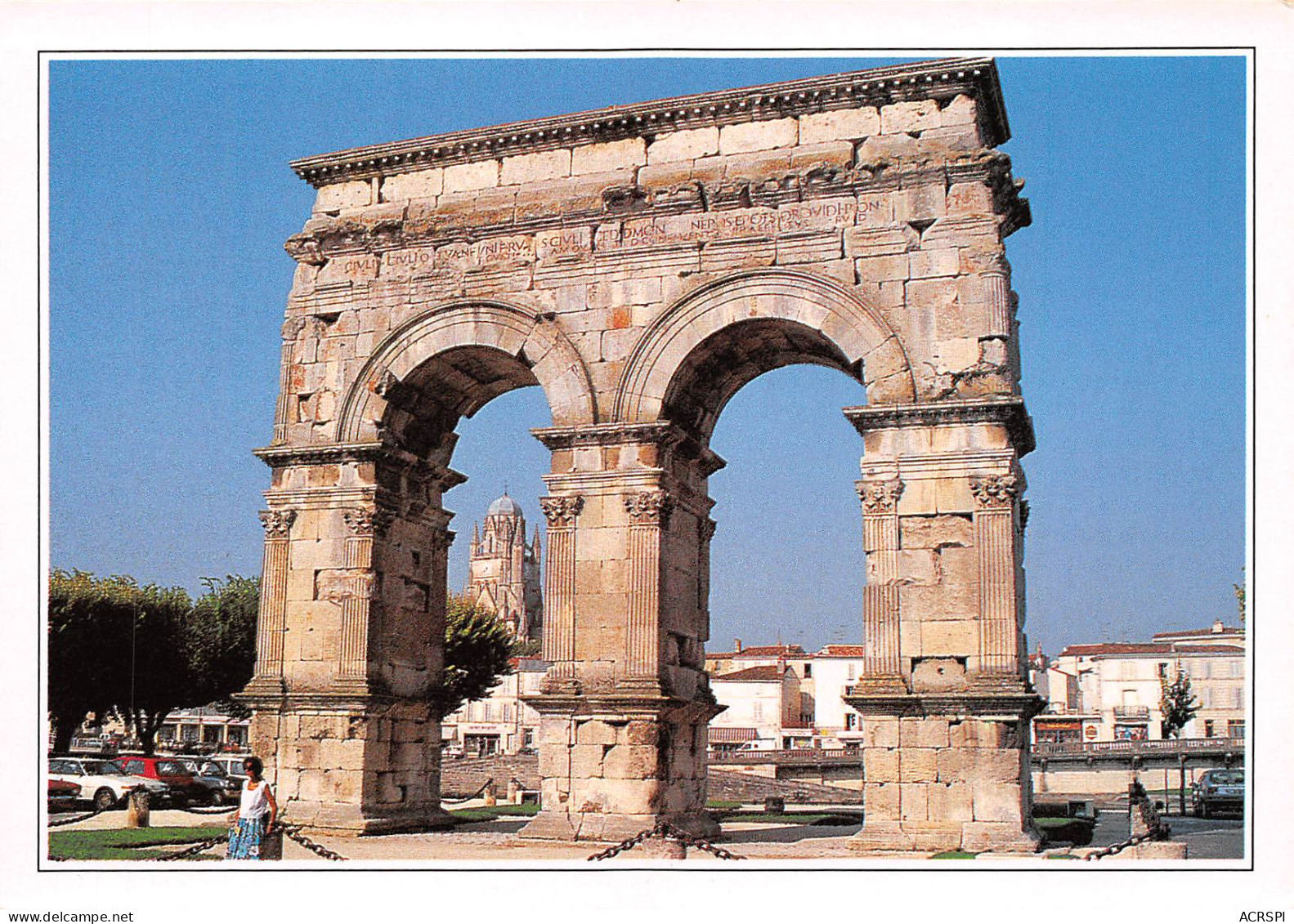 SAINTES  Arc De Triompe Et Cathedrale St Pierre   22 (scan Recto Verso)MG2838 - Saintes