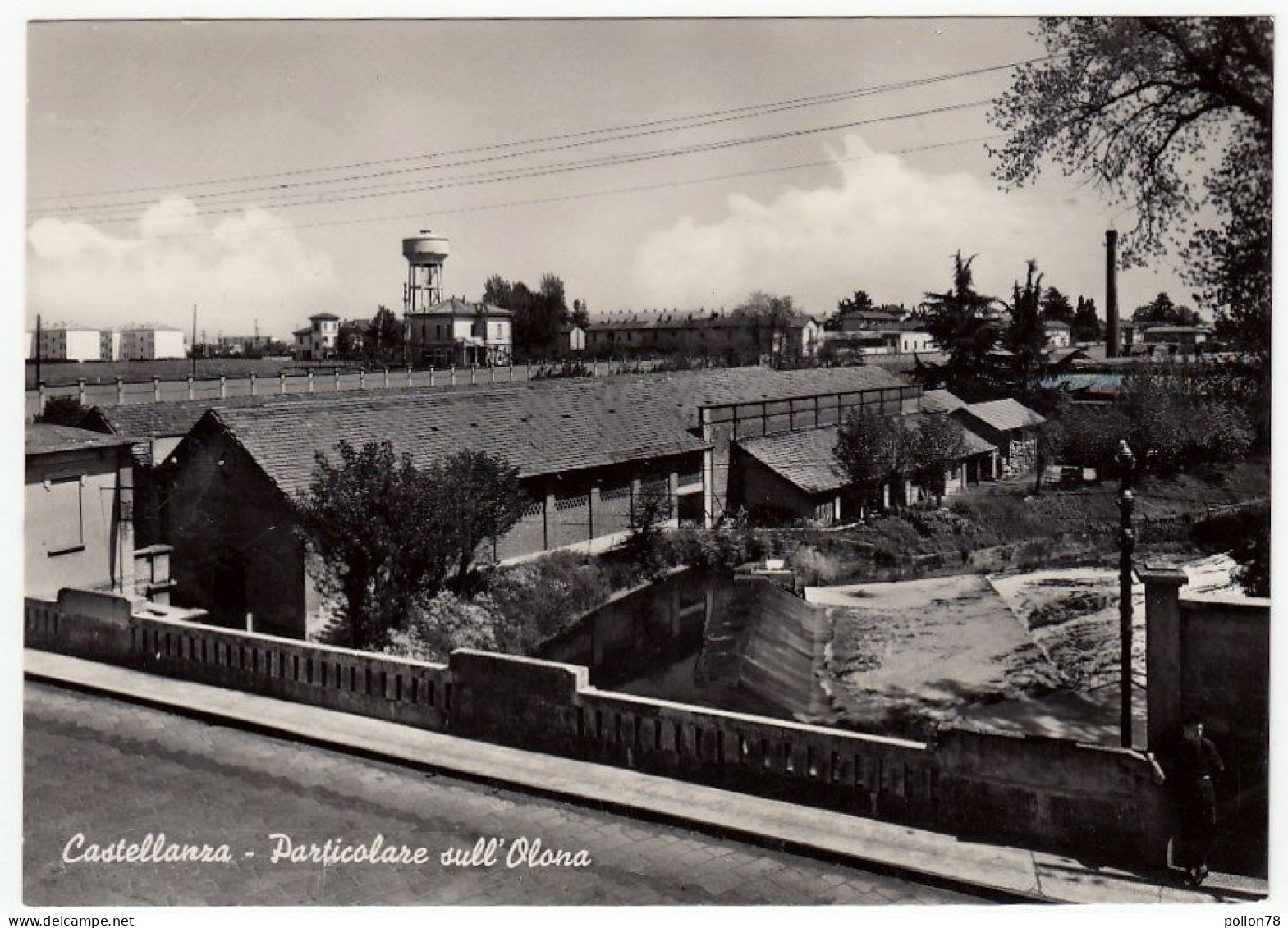 CASTELLANZA - PARTICOLARE SULL'OLONA - VARESE - 1955 - Varese