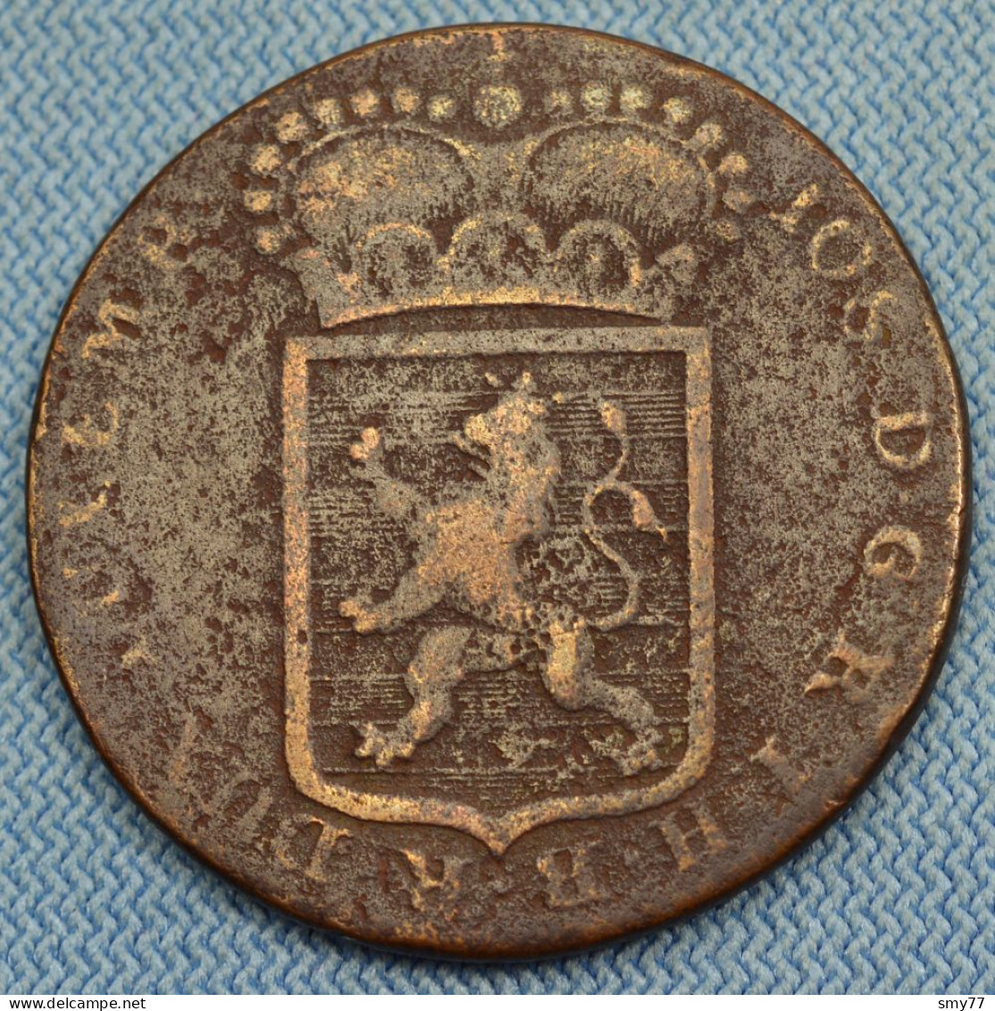 Duché De Luxembourg • 1 Sol 1786 • Joseph II • Occupation Autrichienne / Luxemburg / Bruxelles •  [24-749] - Luxembourg