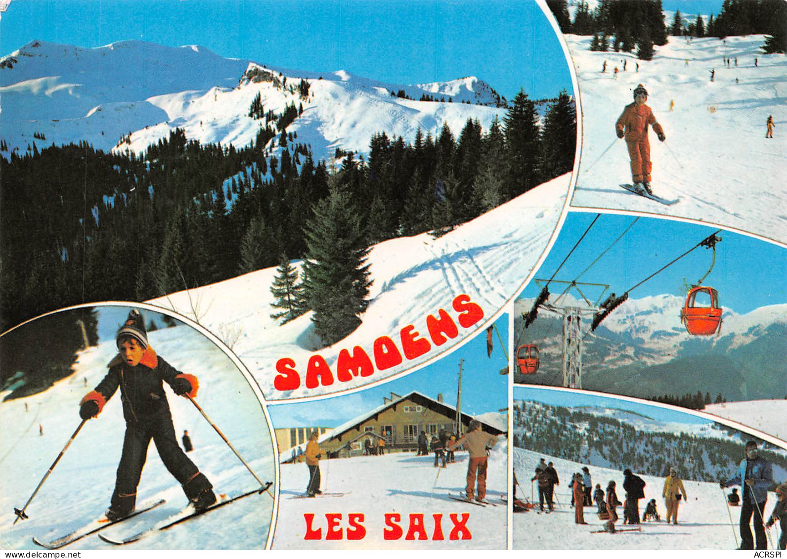 SAMOENS  Plateau Des SAIX    4 (scan Recto Verso)MG2846 - Samoëns