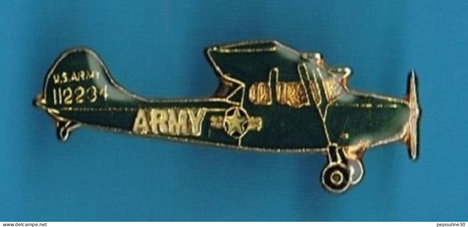 1 PIN'S //   ** AVION / CESSNA L-19 BIRD DOG // U.S. AIR FORCE ** - Army