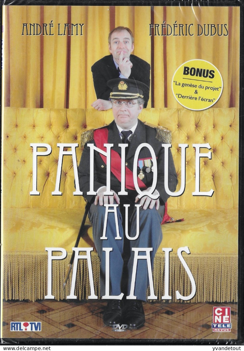 DVD - Panique Au Palais. André Lamy - Frédéric Dubus Humour - Comédie - Neuf Sous Blister - TV Shows & Series