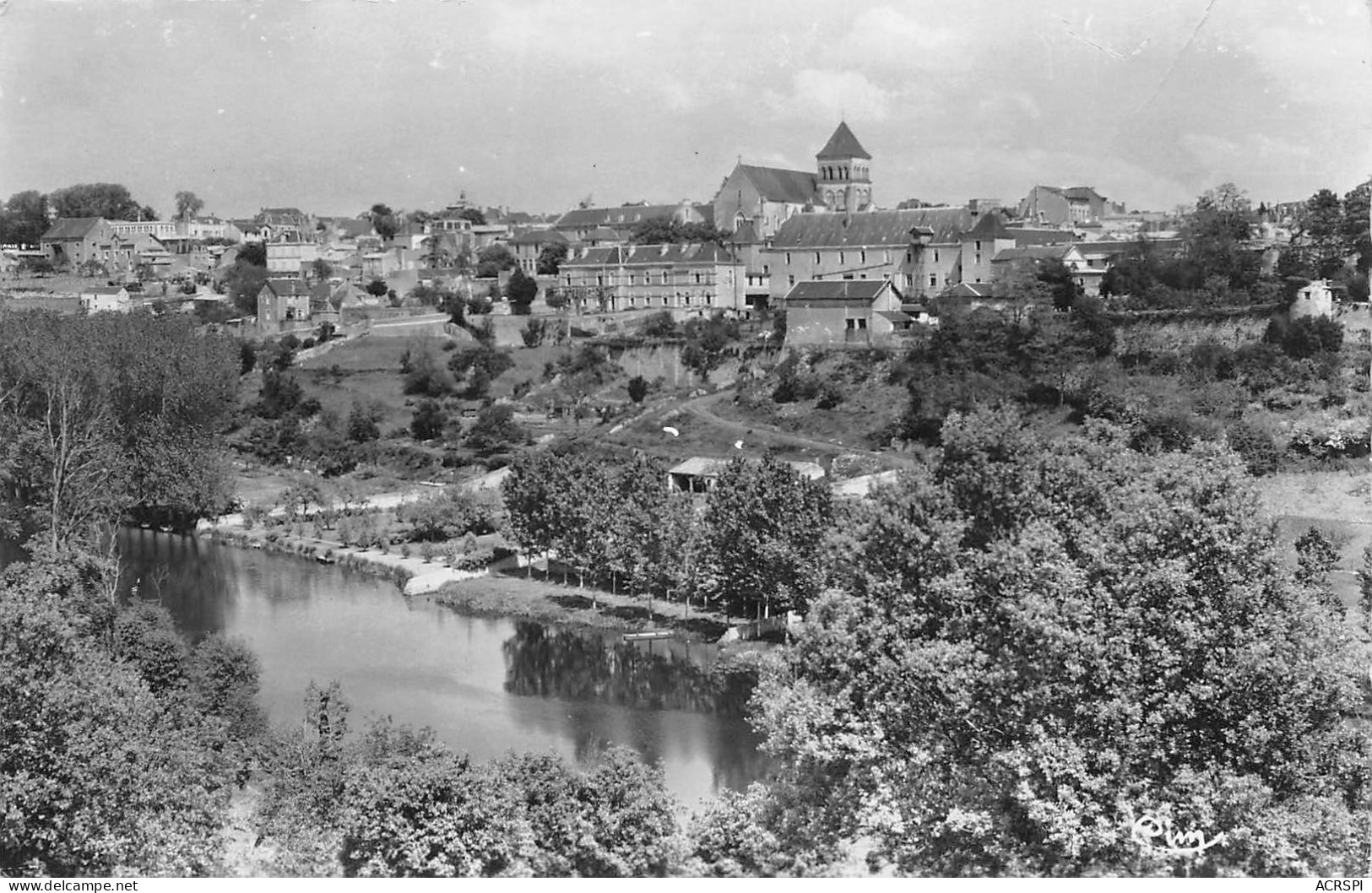 THOUARS Vue Générale 32 (scan Recto Verso)MG2850UND - Thouars