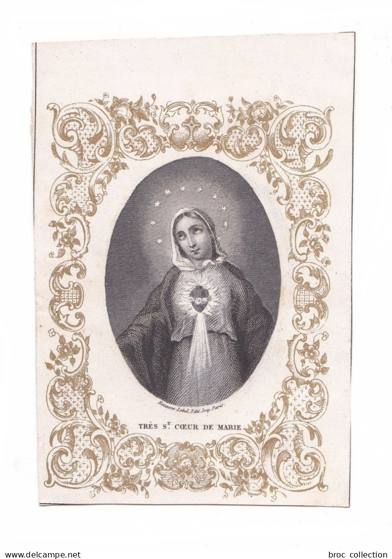Le Très Saint Coeur De Marie, éd. Maison Vve Bouasse-Lebel - Andachtsbilder