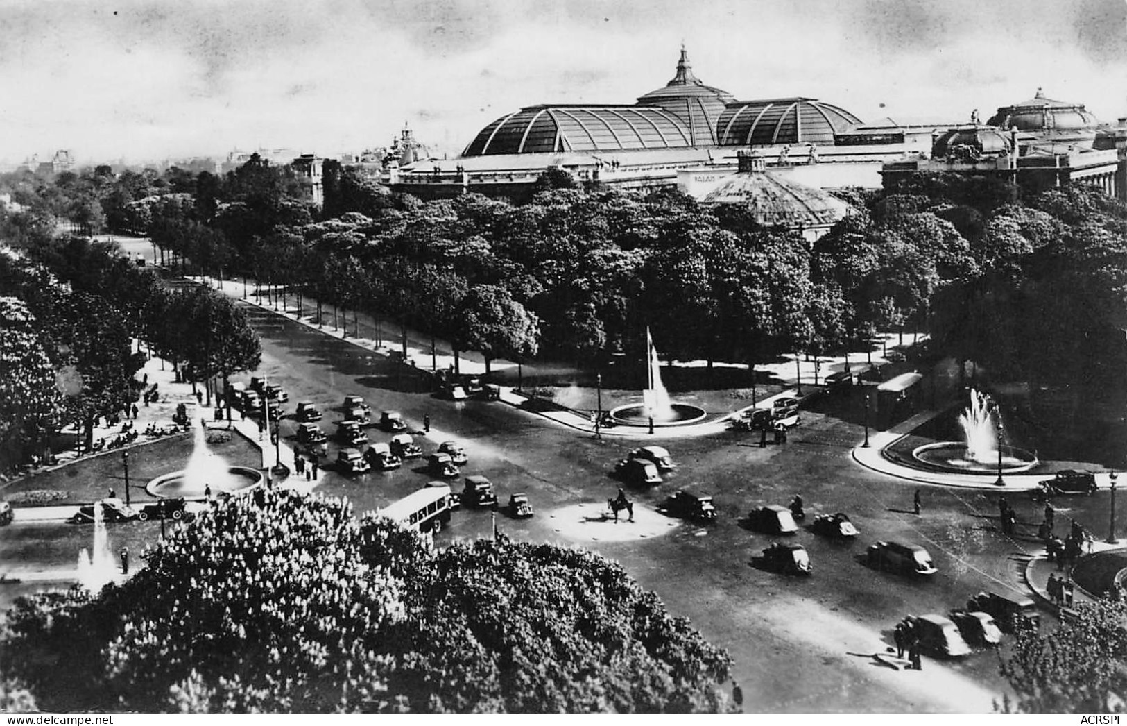 PARIS Le Rond Point Des Champs Elysées  18 (scan Recto Verso)MG2852BIS - Champs-Elysées