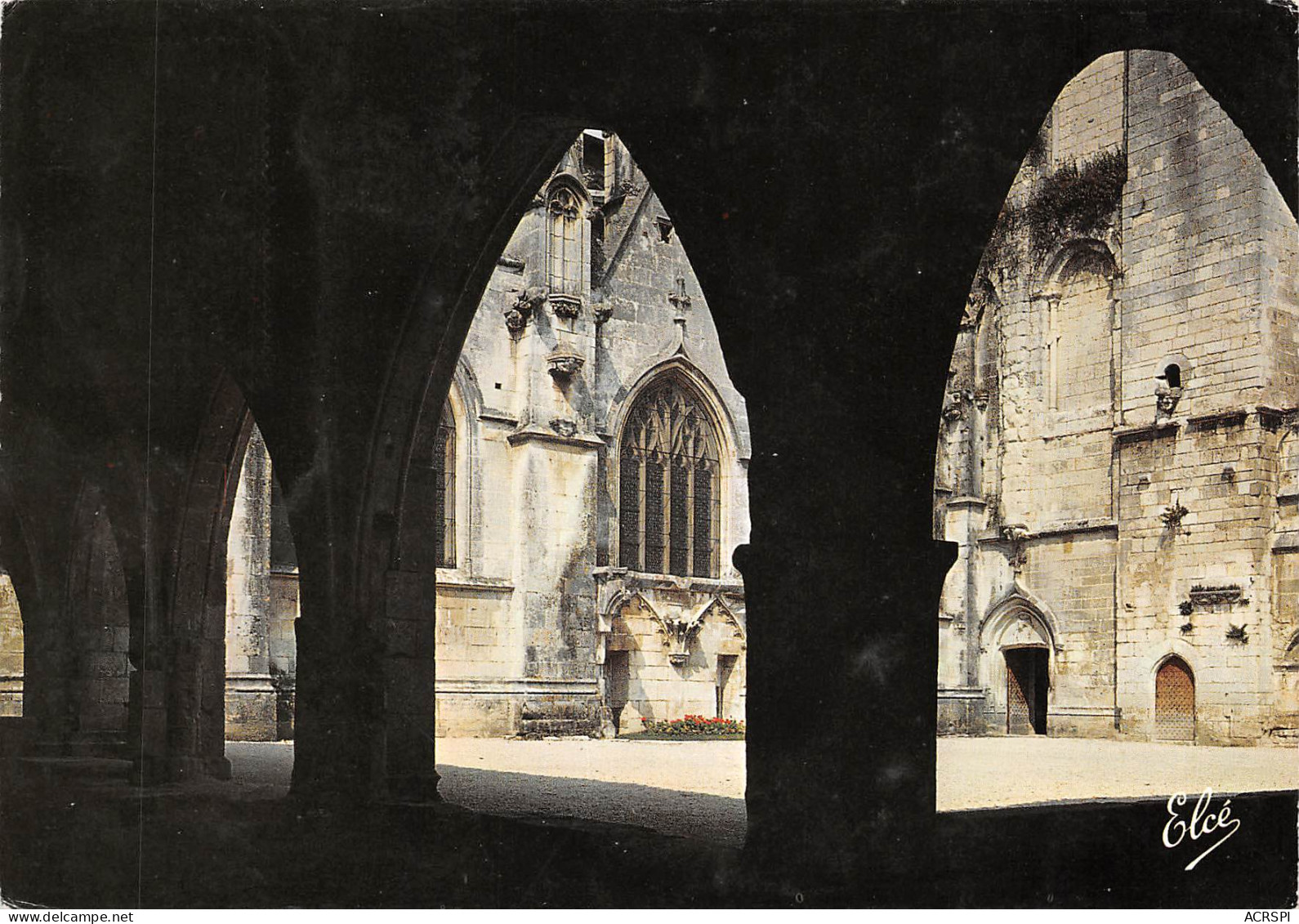 SAINTES   Intérieur Du Cloître De La Cathédrale St Pierre    17 (scan Recto Verso)MG2853 - Saintes