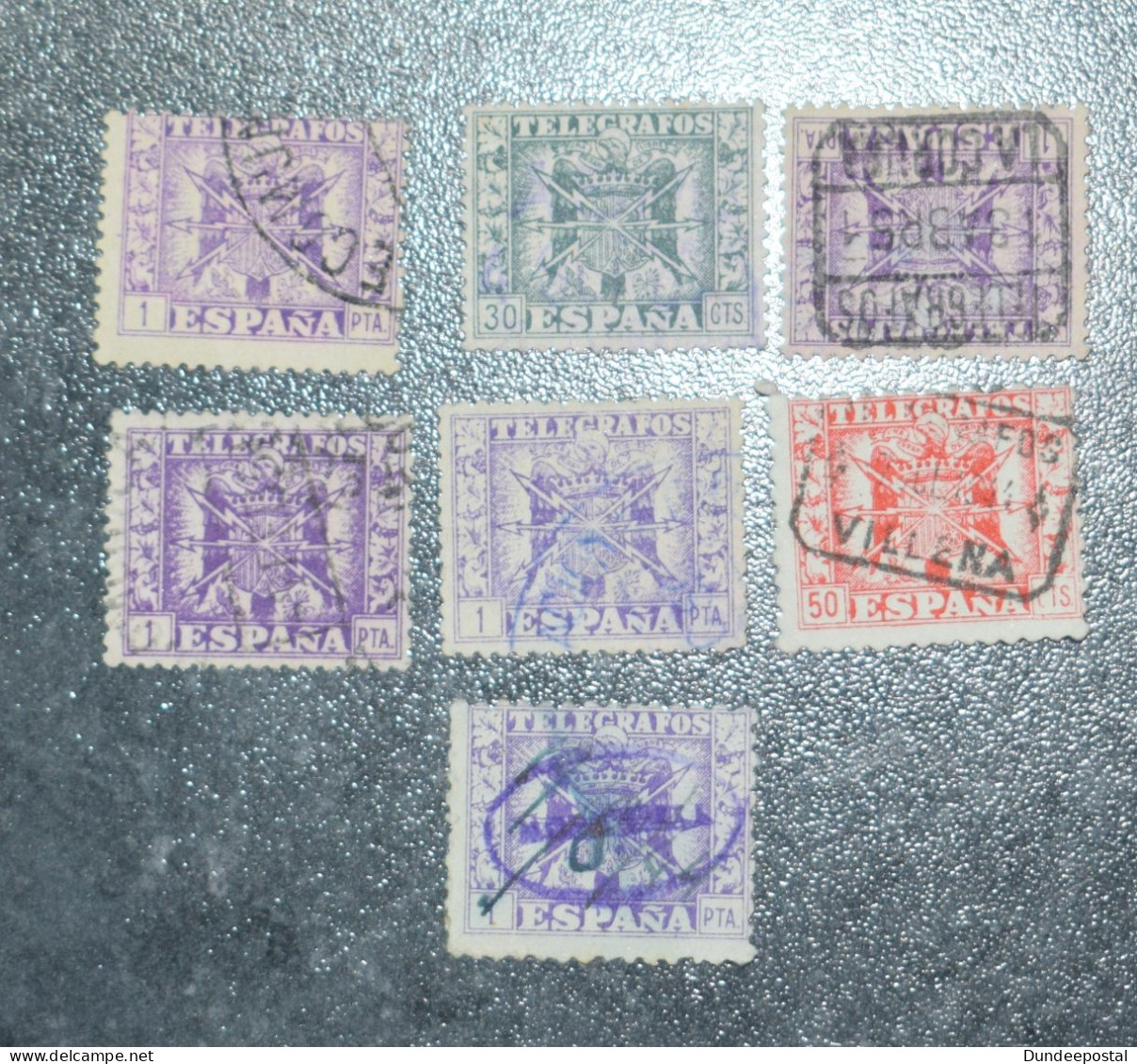 SPAIN  STAMPS  Telegraph 1940 ~~L@@K~~ - Gebraucht