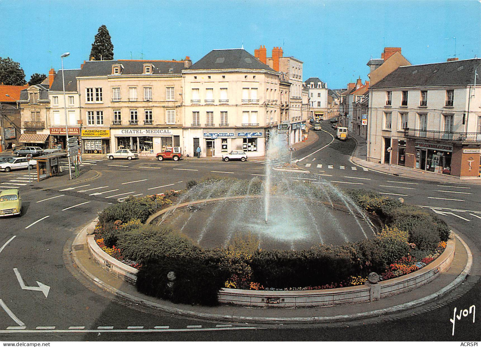 CHATELLERAULT  Le Boulevard De Blossac  42 (scan Recto Verso)MG2858 - Chatellerault