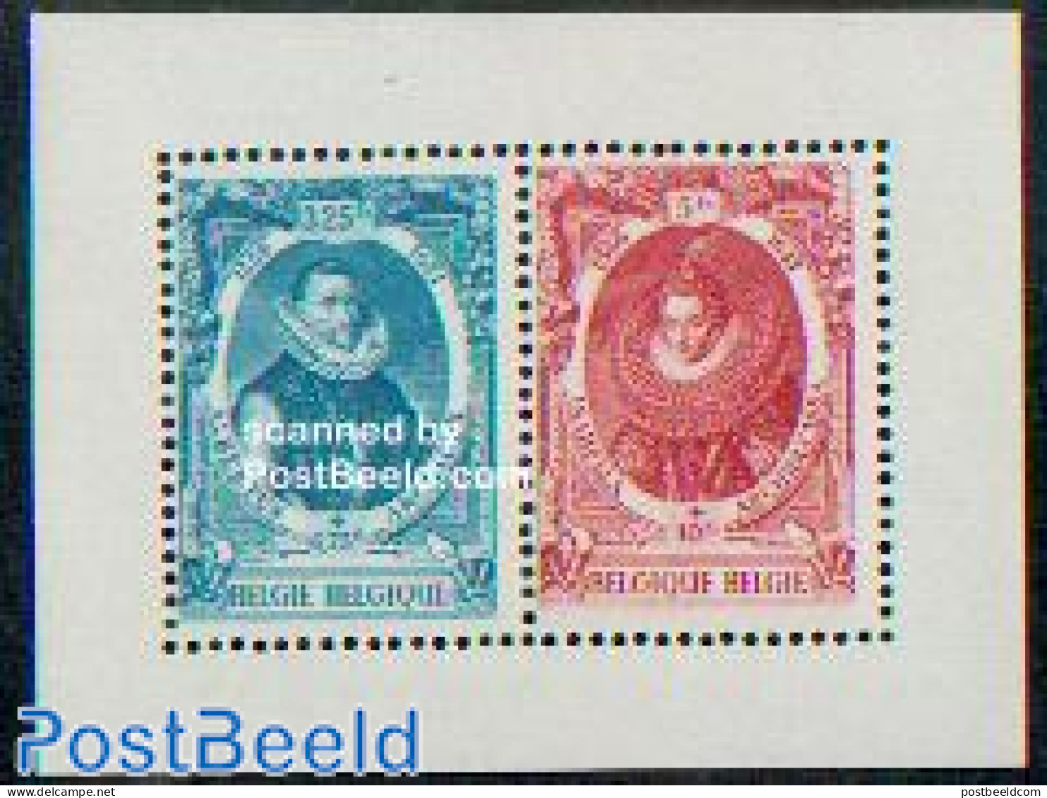 Belgium 1942 Anti Tuberculosis S/s, Mint NH, Health - Anti Tuberculosis - Art - Rubens - Unused Stamps