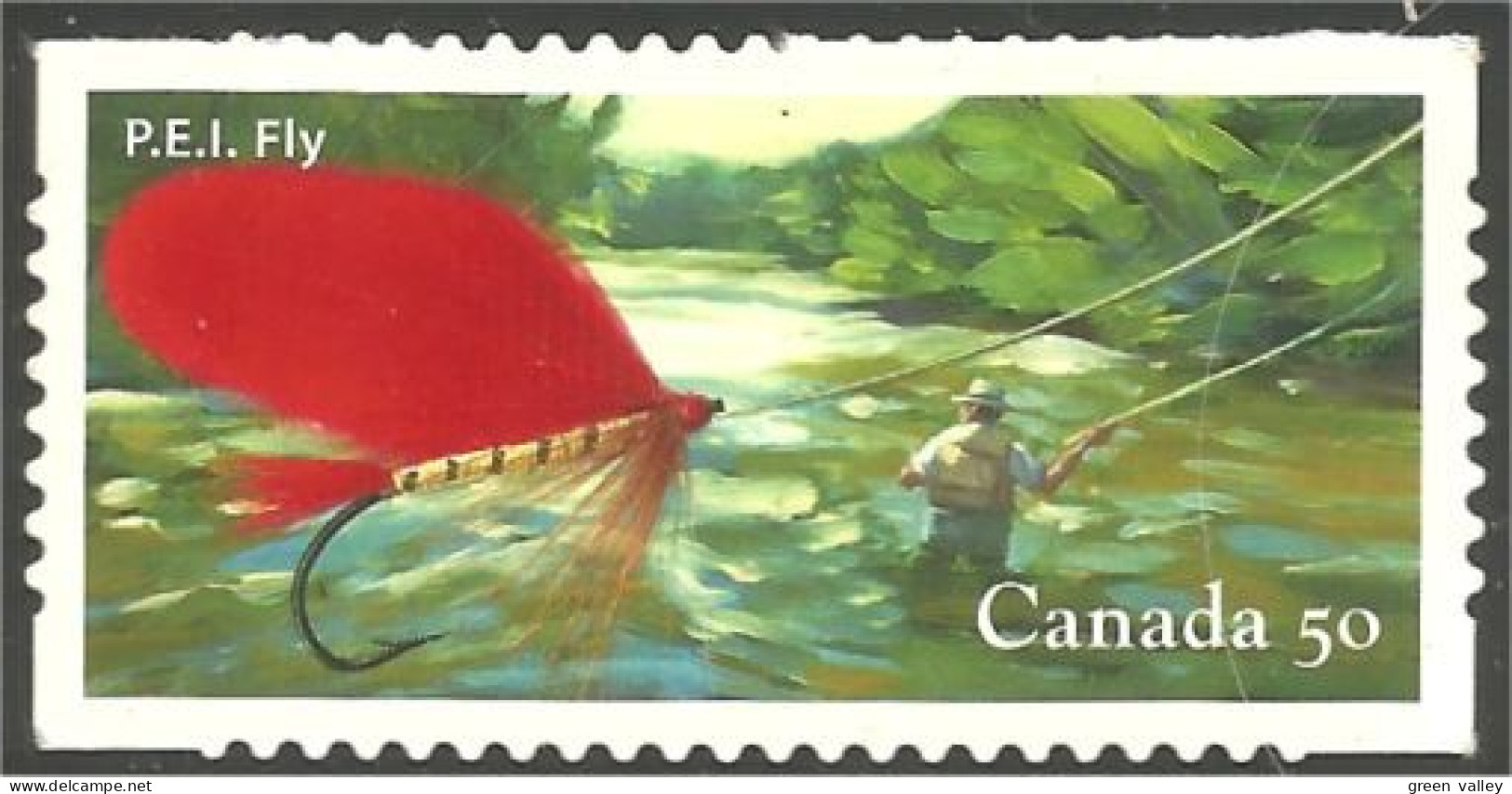 Canada Mouche Fishing Fly Pour Saumon / For Salmon MNH ** Neuf SC (C20-88da) - Unused Stamps