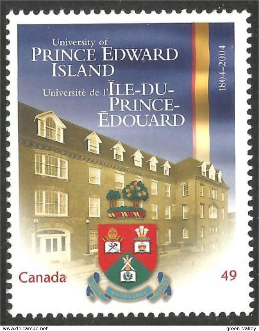 Canada Université Prince Edward University MNH ** Neuf SC (C20-34) - Ungebraucht