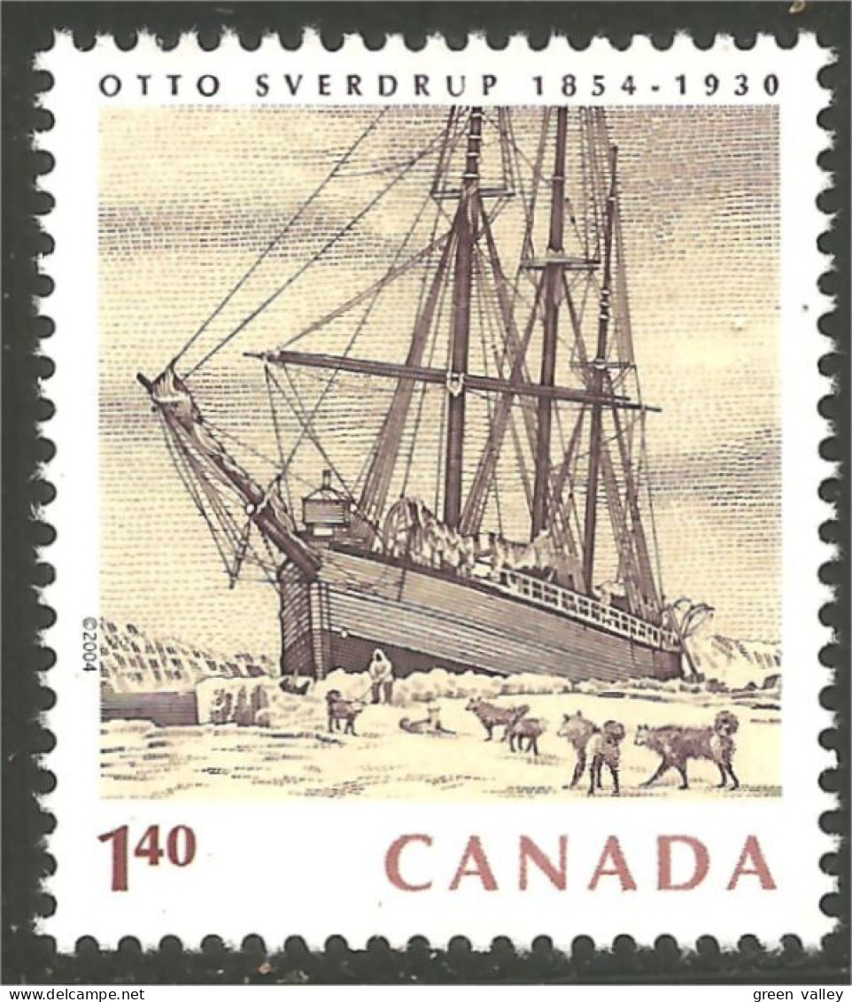 Canada Otto Sverdrup Bateau Voilier Sailing Ship Dog Chien Hund MNH ** Neuf SC (C20-27i) - Unused Stamps