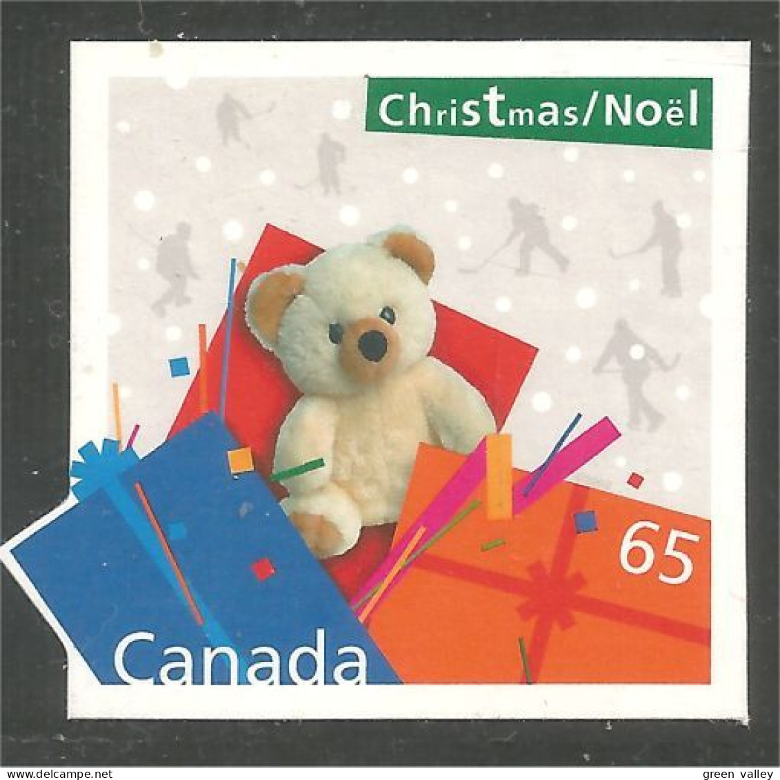 Canada Christmas Noel Cadeaux Gifts Teddy Bear Ours Ourson Peluche MNH ** Neuf SC (C20-05d) - Bären