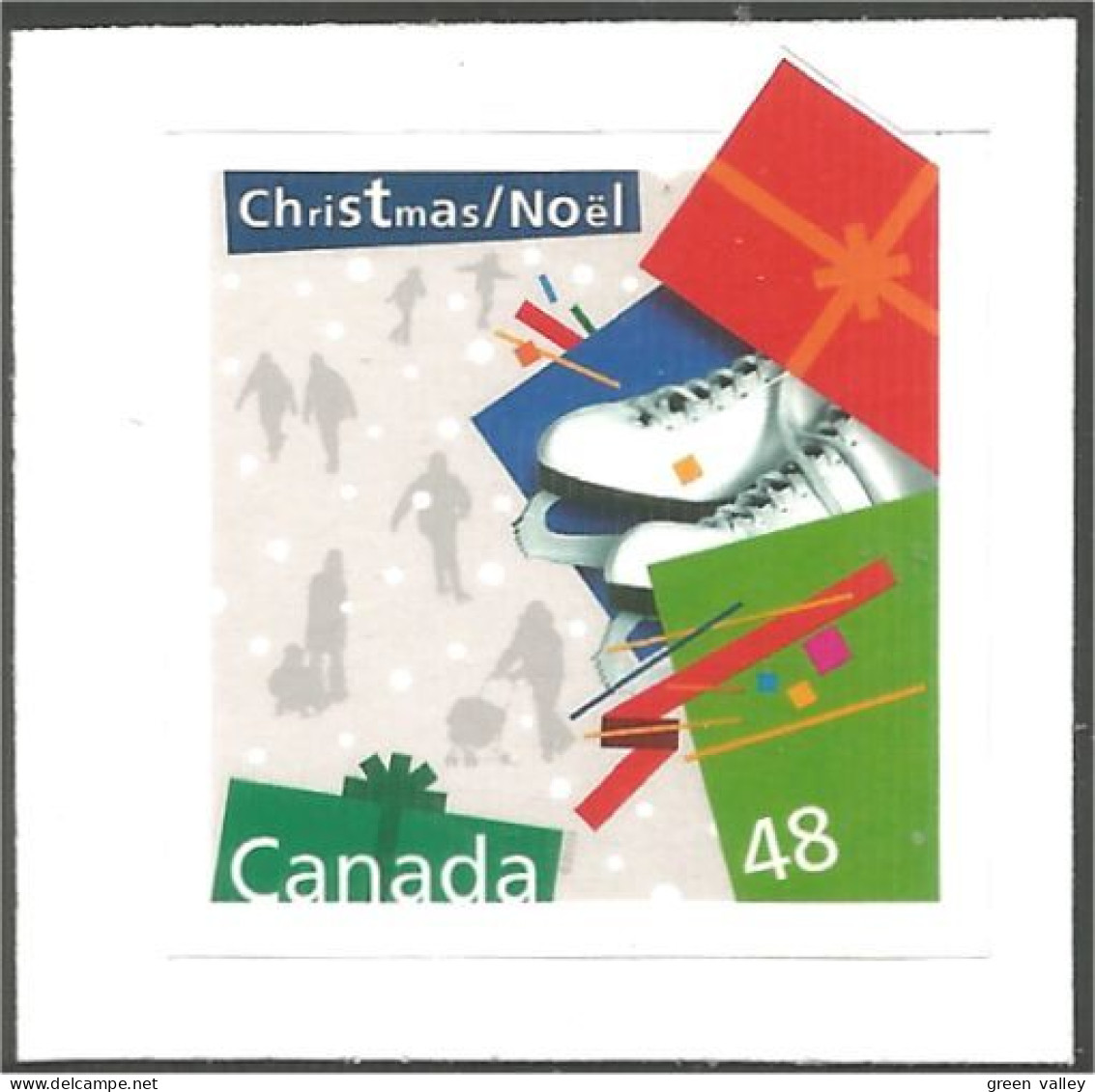 Canada Christmas Noel 2003 Patins Glace Ice Skates MNH ** Neuf SC (C20-04d) - Sonstige & Ohne Zuordnung
