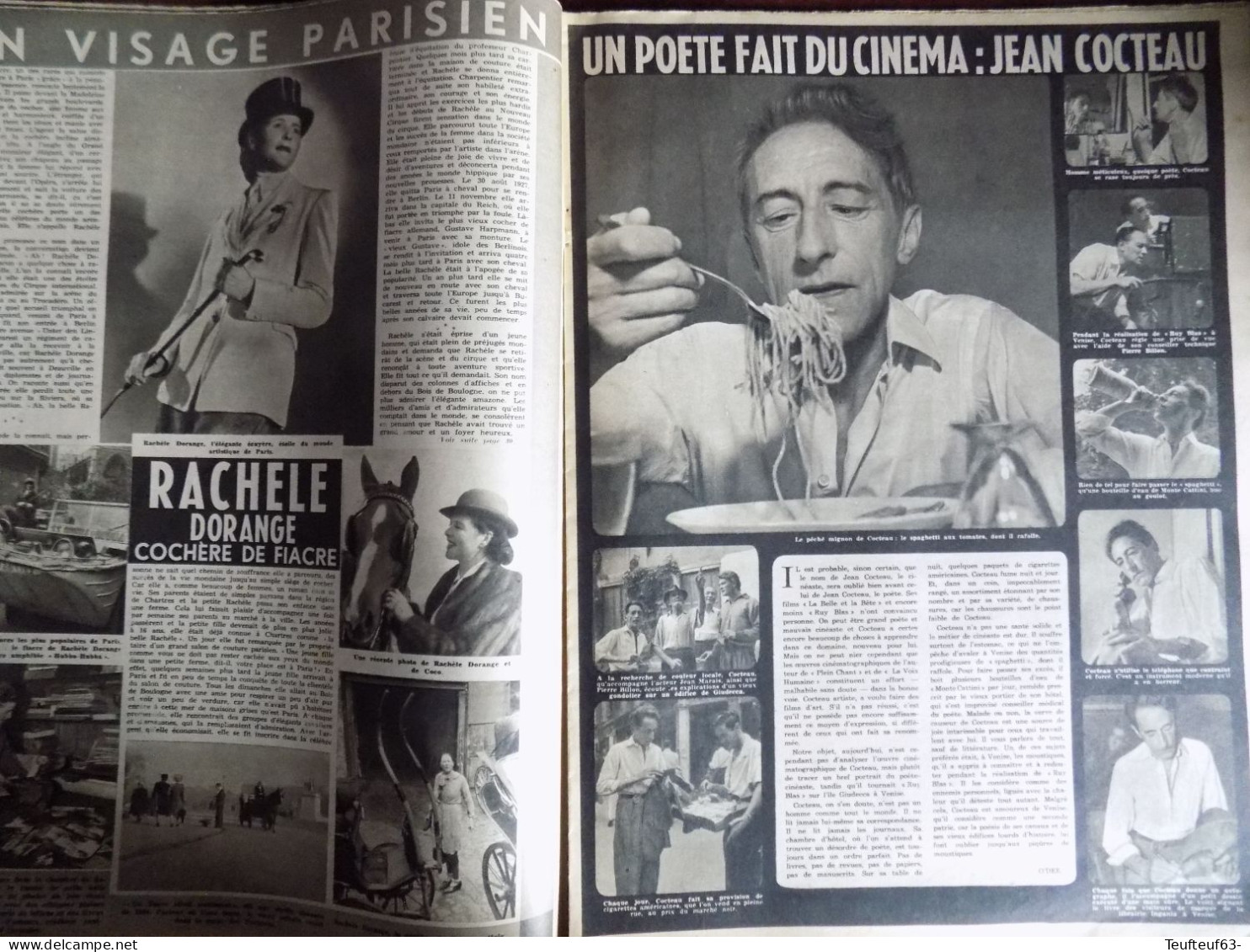 Le soir illustré n° 825 cyclisme XXXIVè Paris-Bruxelles , vainqueur Louis Poels - Jean Cocteau - E. Verhaeren