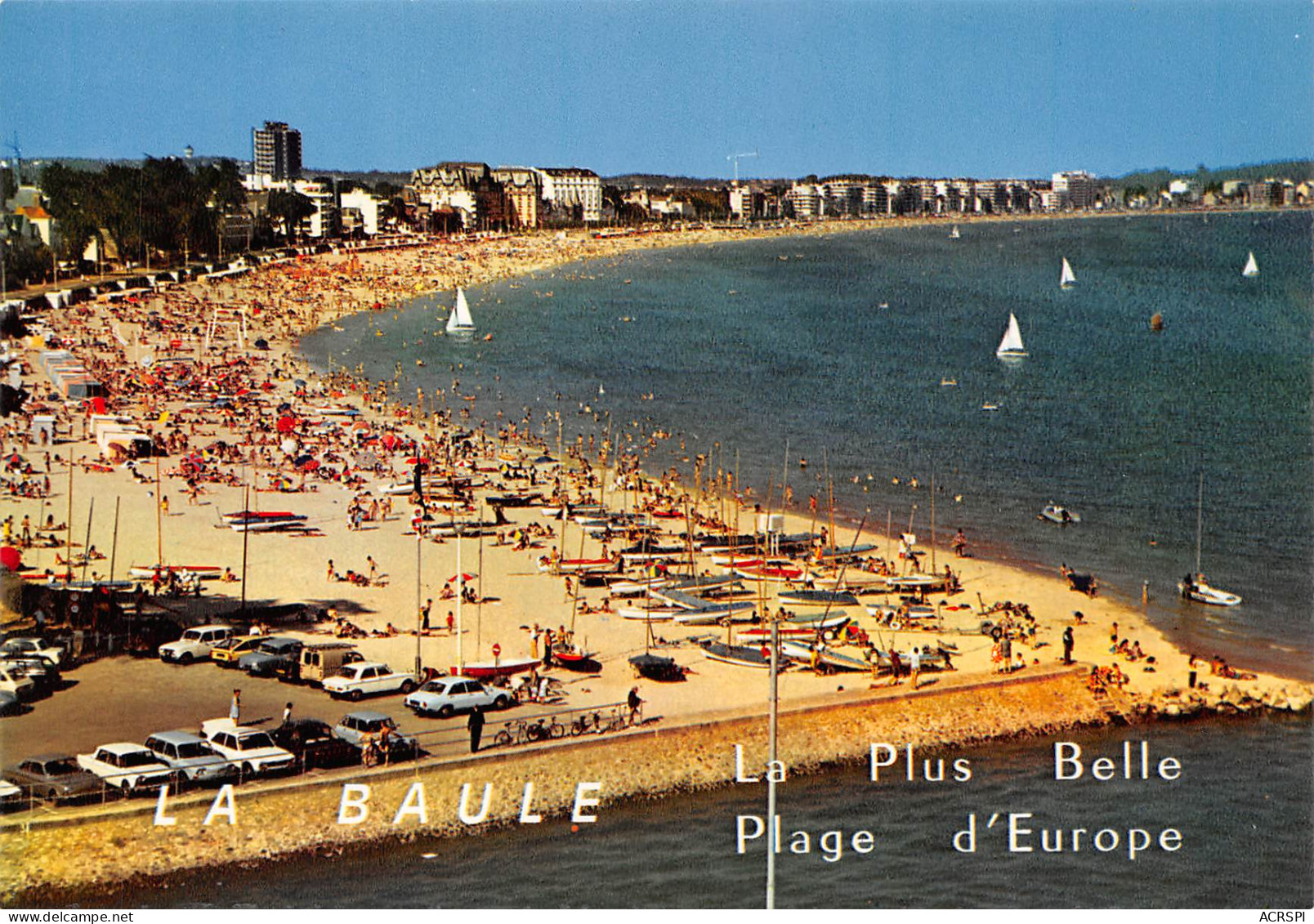 LA BAULE   Depuis L'entrée Du Port, Vue D'ensemble De La Baie 35  (scan Recto Verso)MG2867 - La Baule-Escoublac