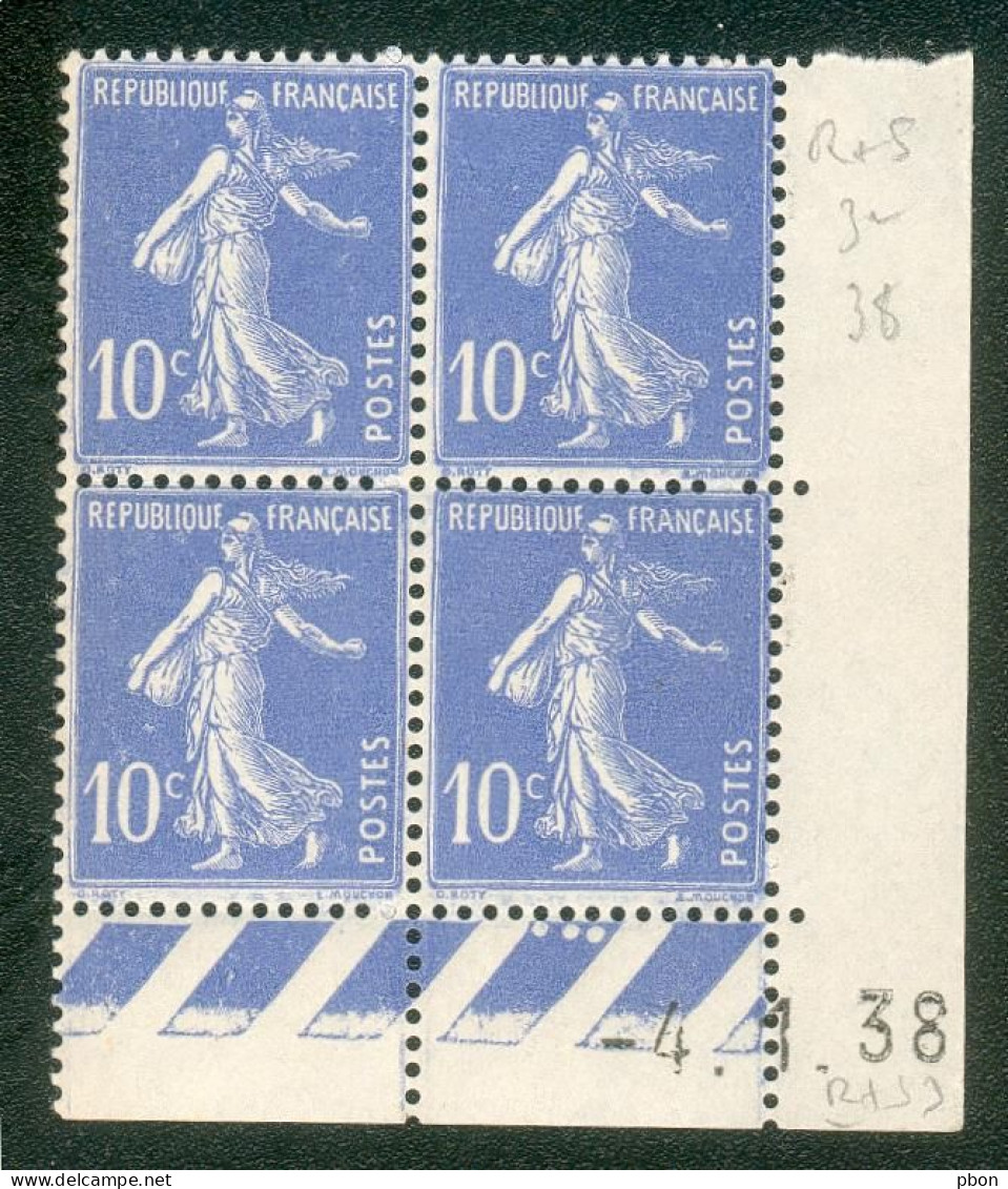 Lot 3969 France Coin Daté N°279 Semeuse (**) - 1930-1939
