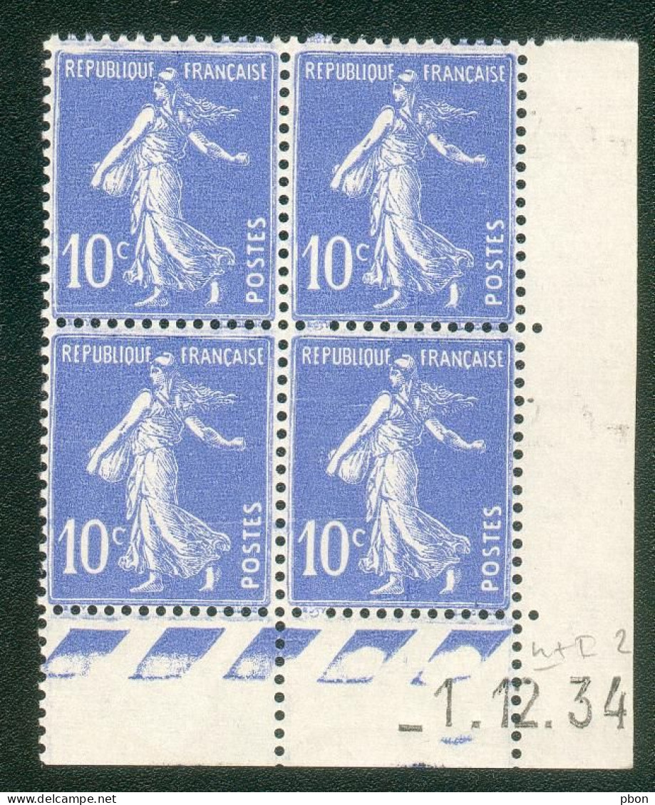 Lot 3878 France Coin Daté N°279 Semeuse (**) - 1930-1939