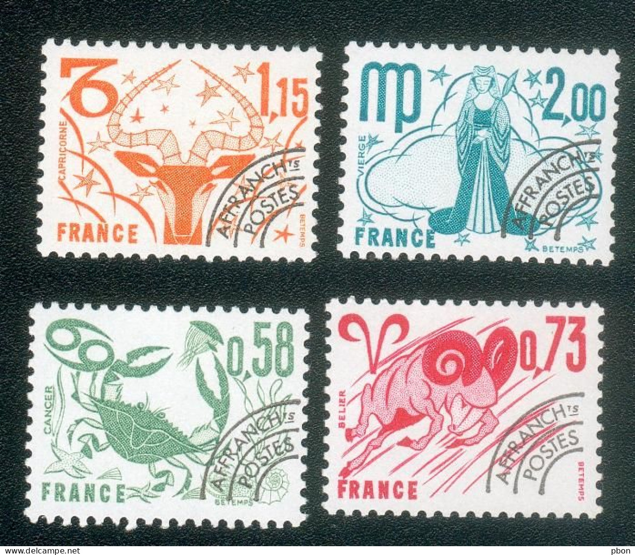 Lot 9065 France Série Préo N°150 à 153 (**) - Otros & Sin Clasificación