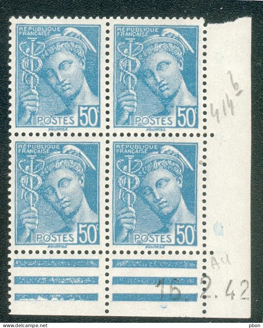 Lot 6154 France Coin Daté Mercure N°538 (**) - 1940-1949
