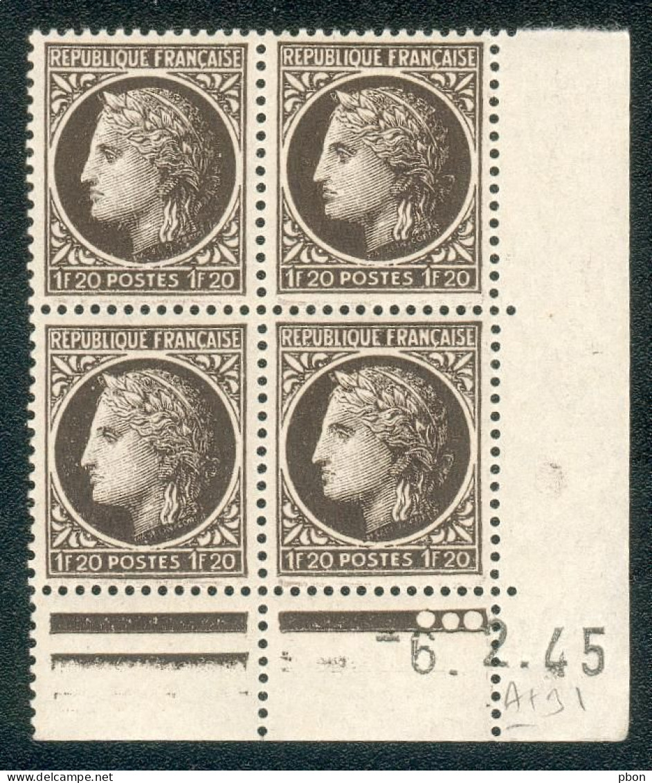 Lot B067 France Coin Daté Cérès Mazelin N°677 (**) - 1940-1949