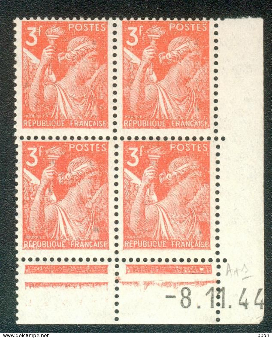 Lot B032 France Coin Daté Iris N°655 (**) - 1940-1949