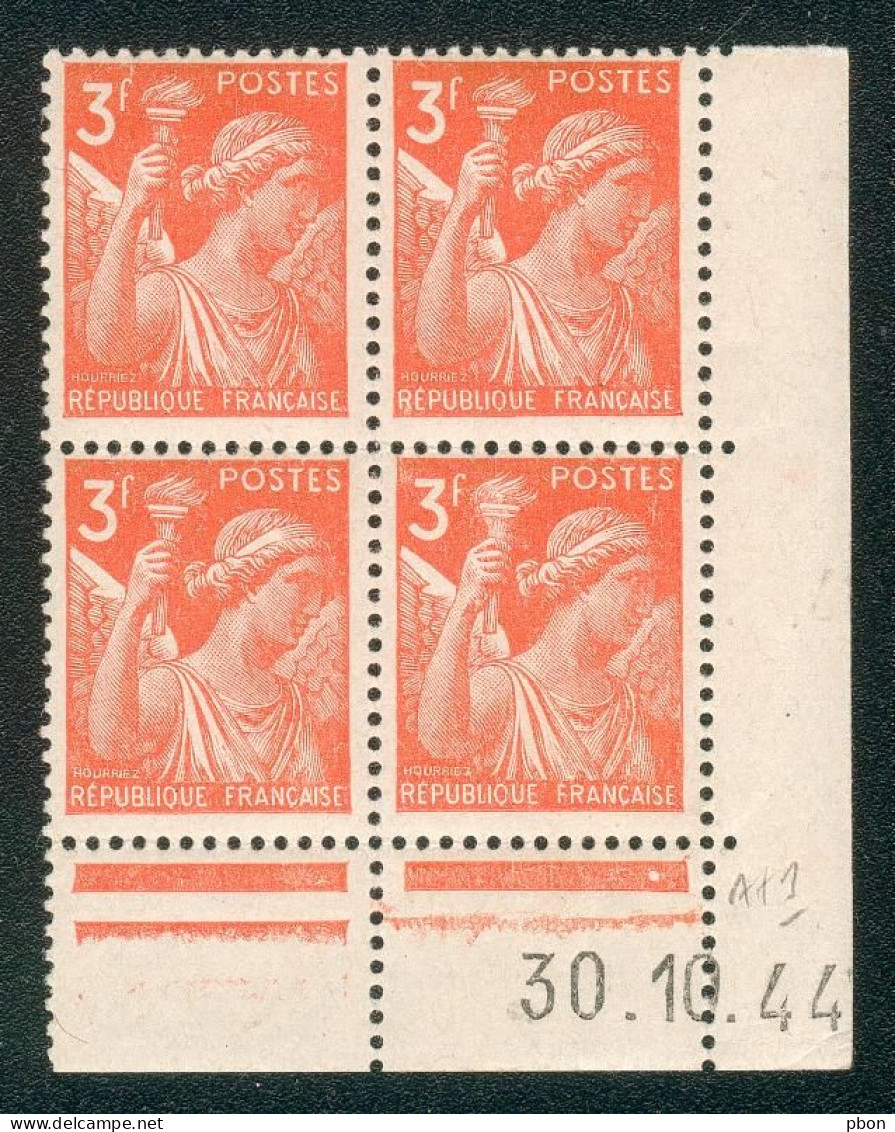 Lot B029 France Coin Daté Iris N°655 (**) - 1940-1949
