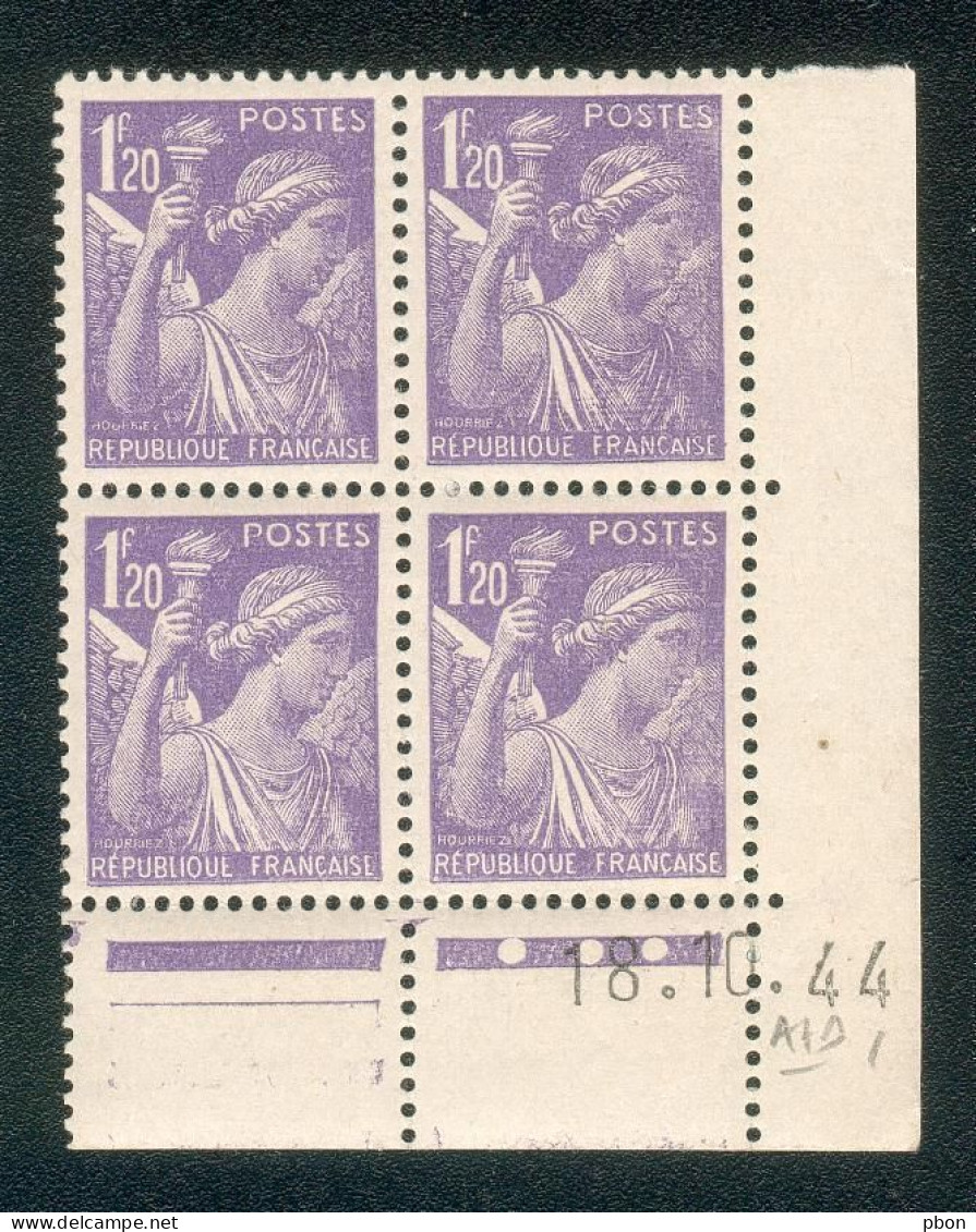 Lot A959 France Coin Daté Iris N°651 (**) - 1940-1949