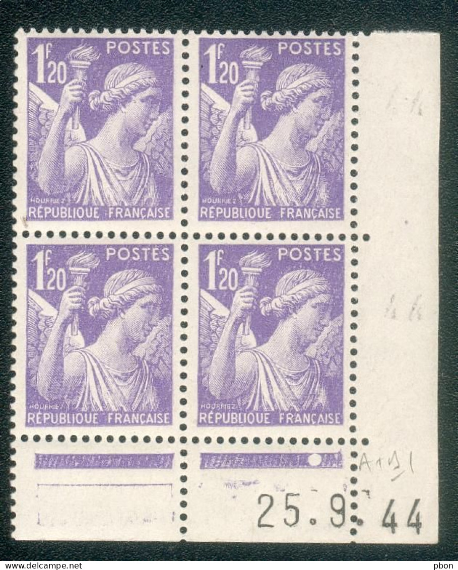 Lot A945 France Coin Daté Iris N°651 (**) - 1940-1949