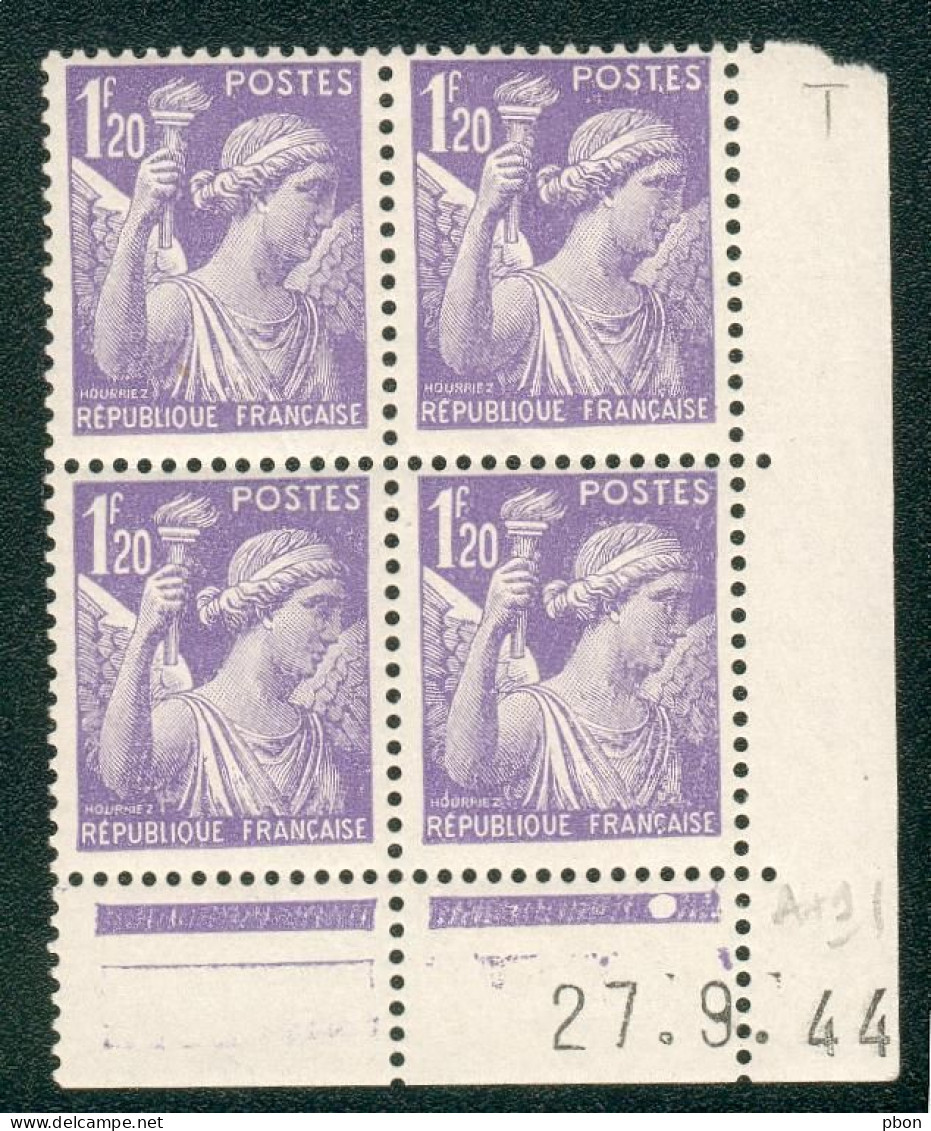 Lot A947 France Coin Daté Iris N°651 (**) - 1940-1949