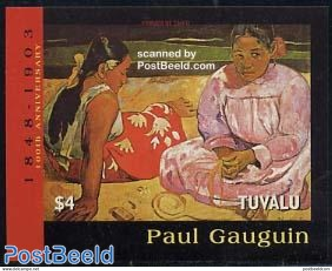 Tuvalu 2004 Paul Gauguin S/s, Mint NH, Art - Modern Art (1850-present) - Paul Gauguin - Autres & Non Classés